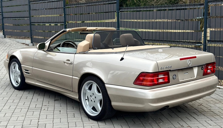 Mercedes-Benz SL cena 106999 przebieg: 88900, rok produkcji 2001 z Lubawka małe 667